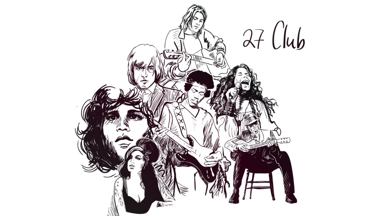 Der Club 27 hat viele berühmte Mitglieder, wie Amy Winehouse, Janis Joplin oder auch Kurt Cobain.